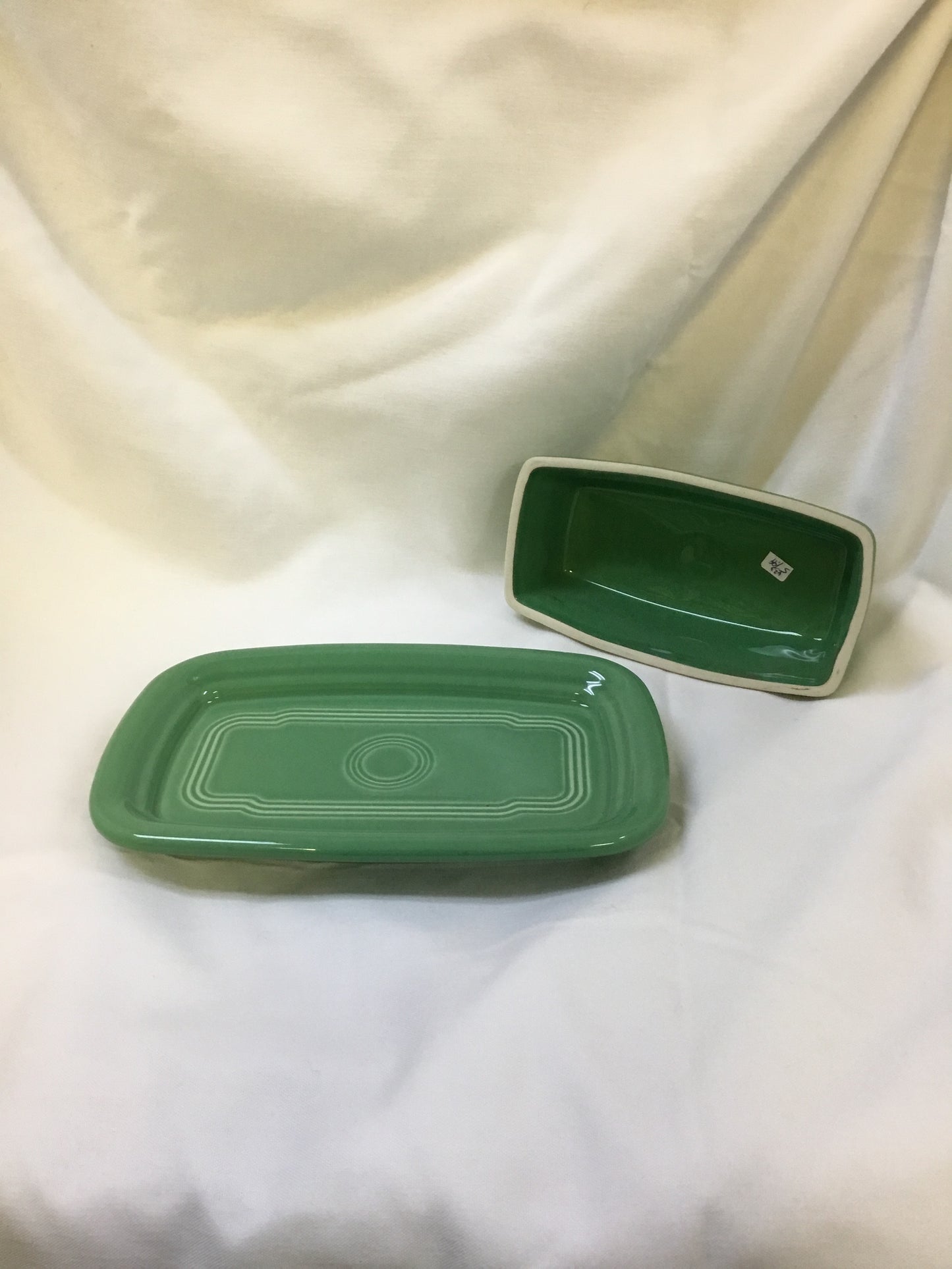 Fiestaware Covered Butter Dish