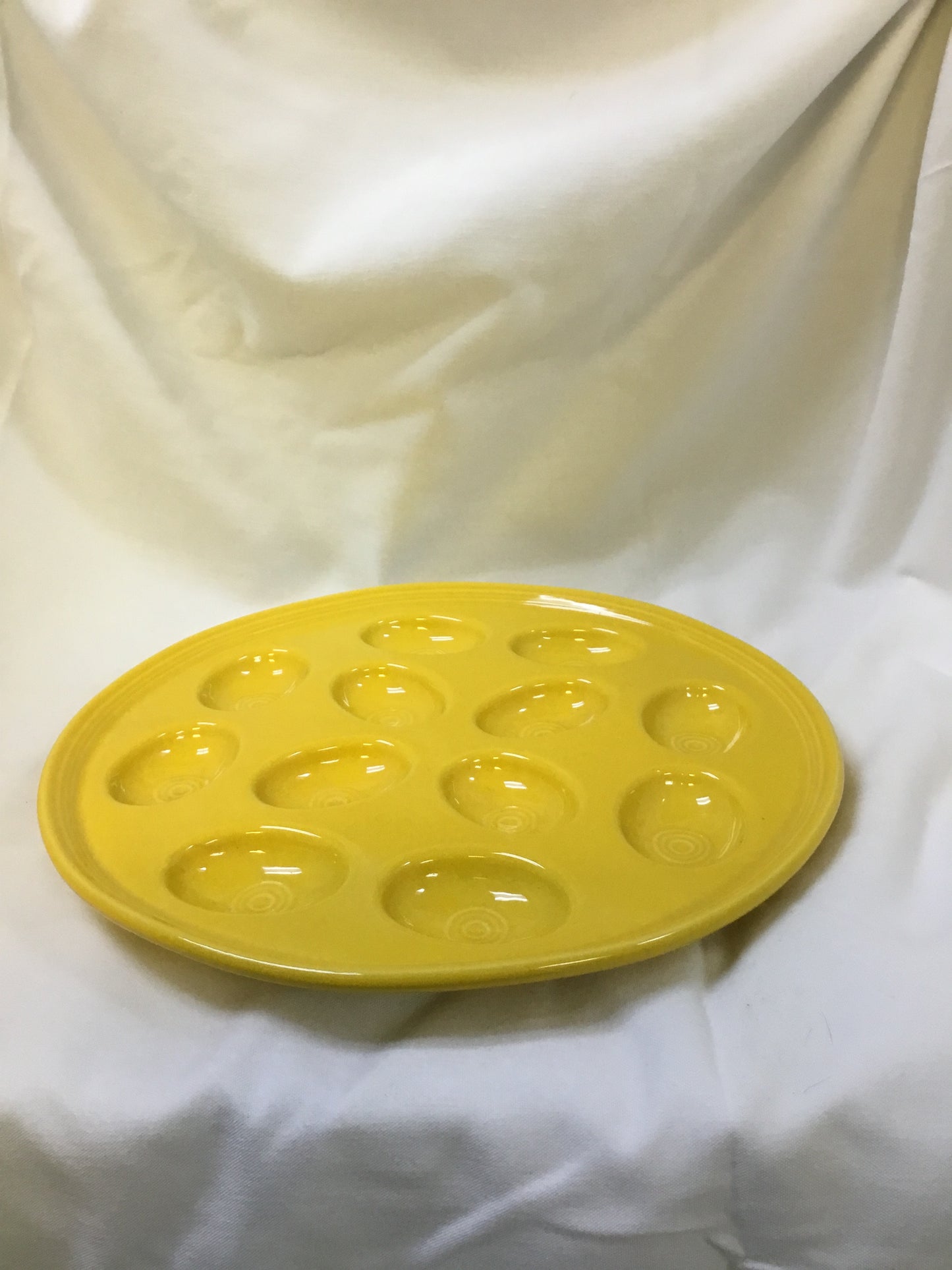 Fiestaware Egg Plate