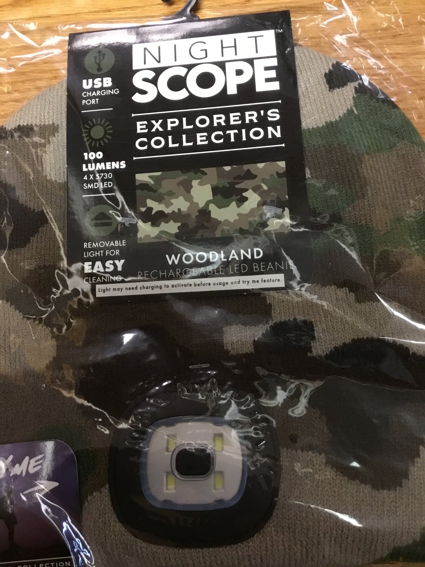 Night Scope Rechargeable LED Beanie